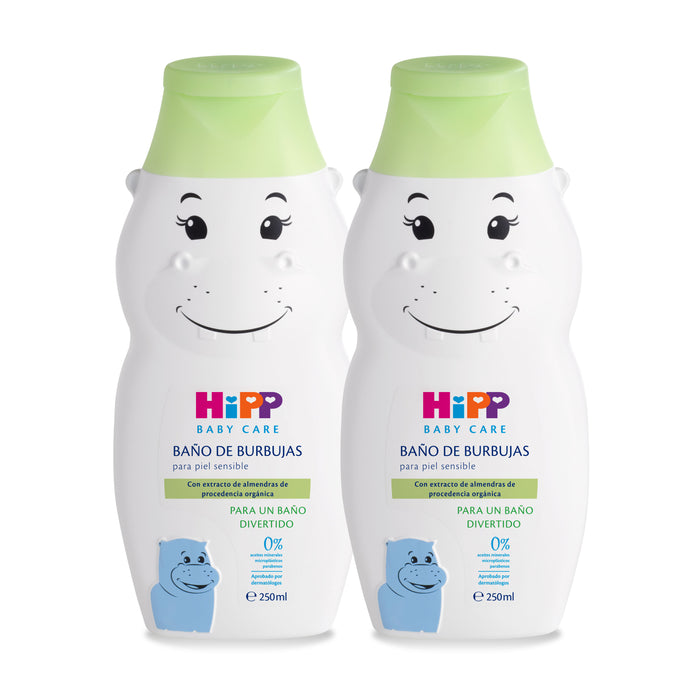 baño de burbujas para bebe