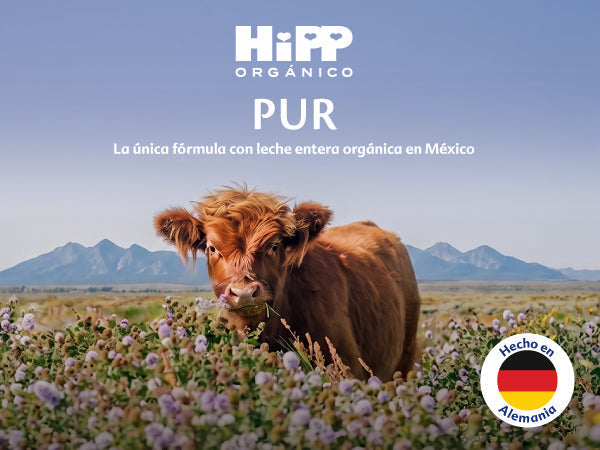 Conoce HiPP PUR: nuestra fórmula orgánica con leche entera ahora disponible en México