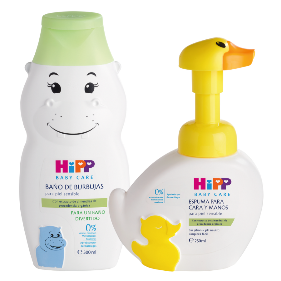 HiPP Multipack - Espuma para Cara y Manos y Baño de Burbujas