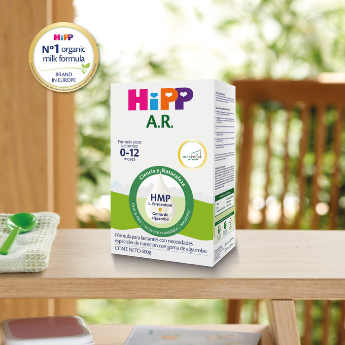 Fórmula HiPP A.R. con Algarrobo 0–12 Meses
