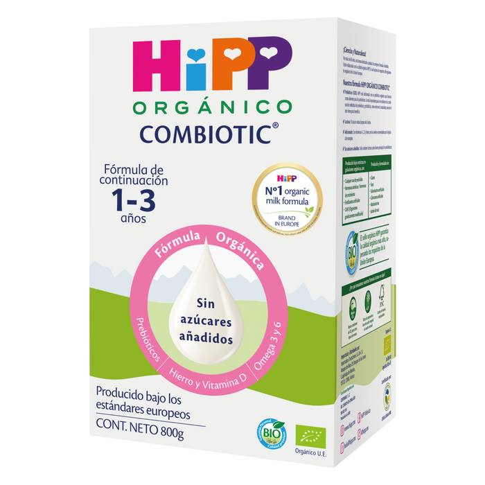 Fórmula HiPP Orgánico Combiotic 1-3 Años