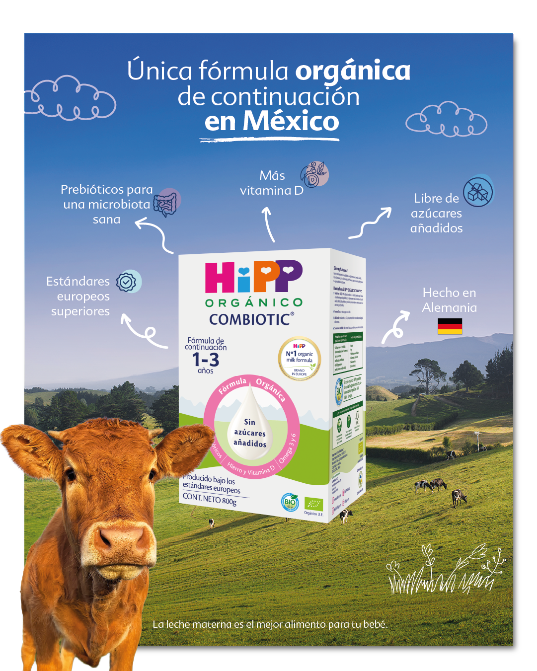 Única fórmula orgánica de continuación en México