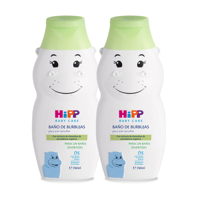 baño de burbujas para bebe