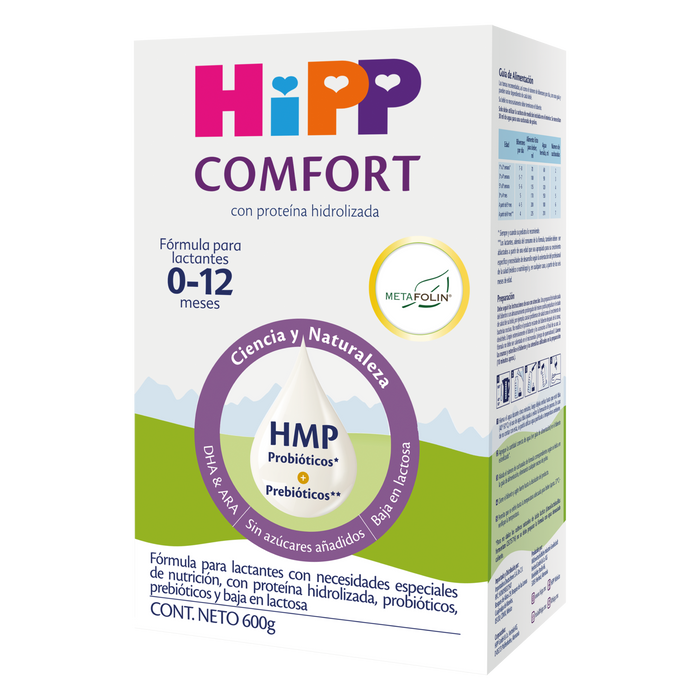Fórmula HiPP Comfort 0 - 12 meses